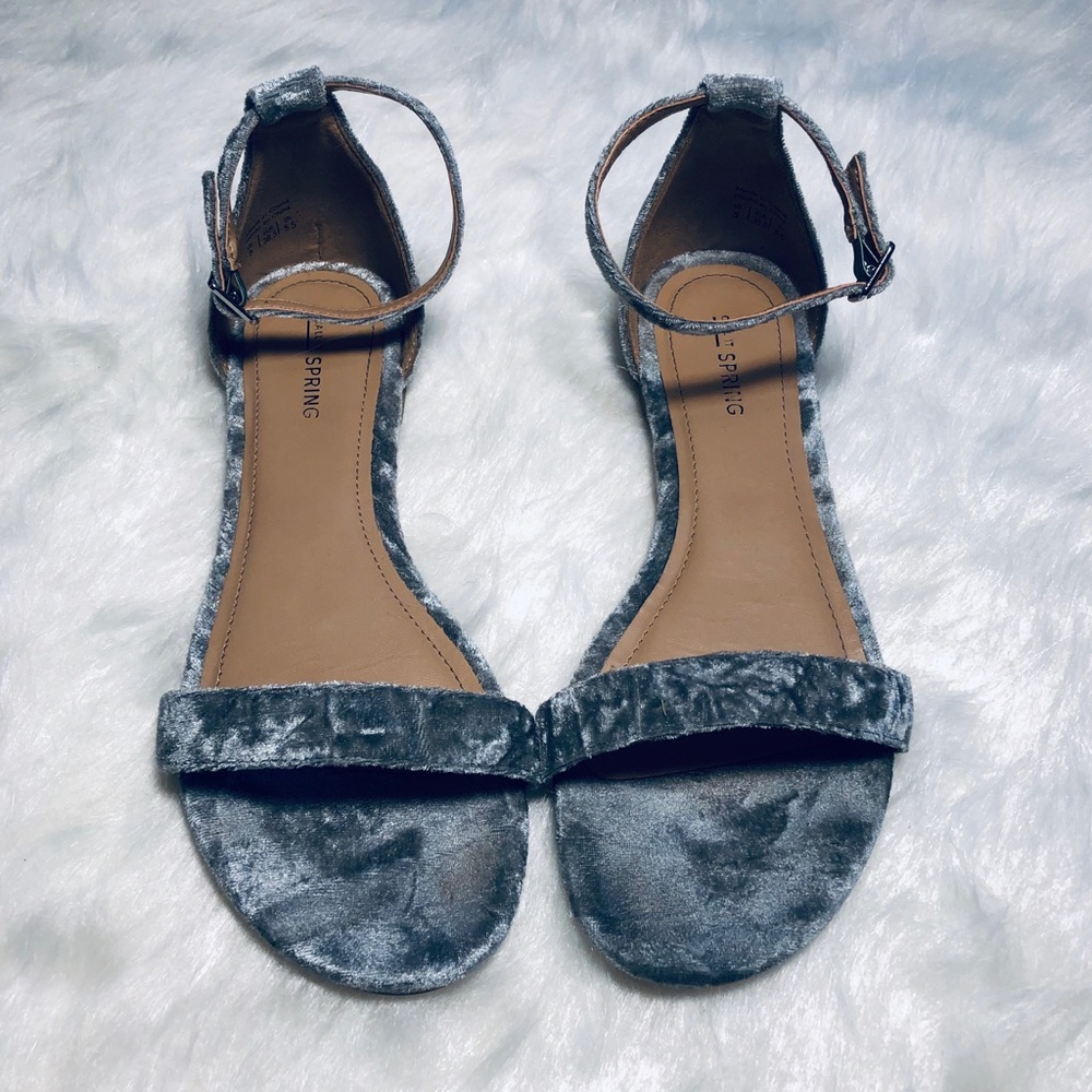 Call it Spring, Light Grey Mateare Flat Sandal